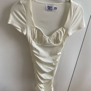 Princess Polly white mini dress